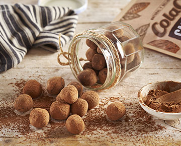 Trufas con Cacao Puro