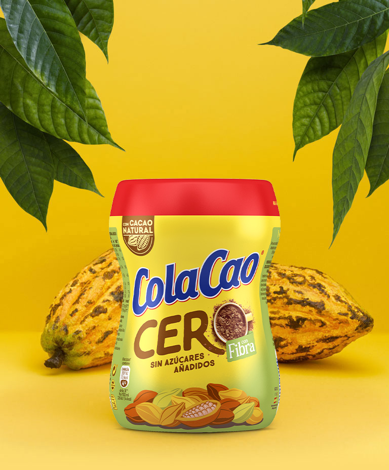 ColaCao cero fibra