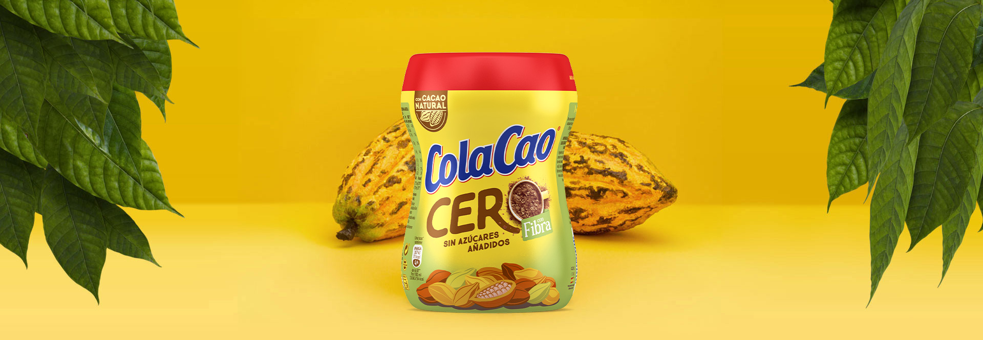 ColaCao cero fibra